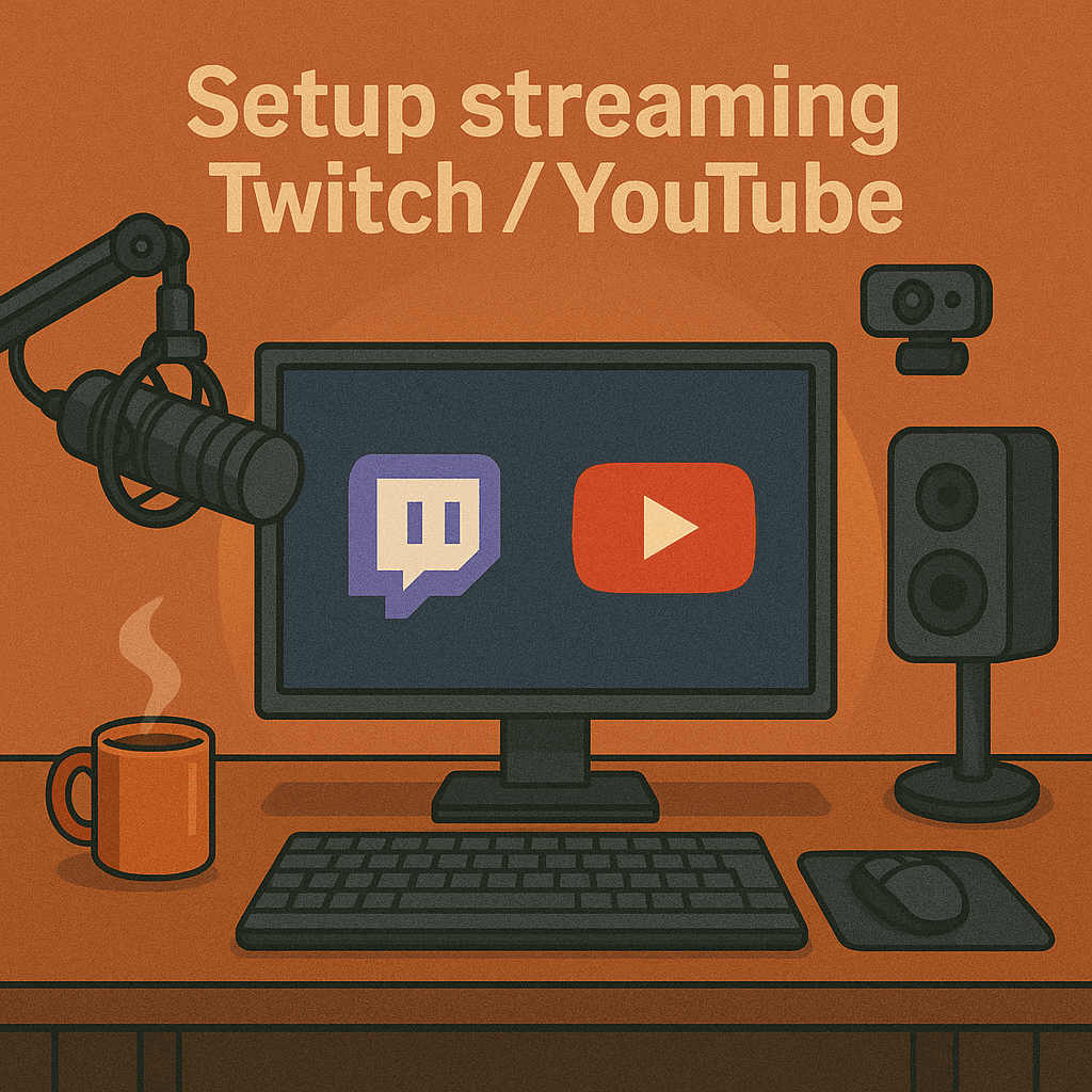 PC Streaming 1080p – AMD Ryzen 7 5800X + NVIDIA GeForce RTX 5060